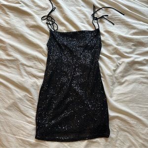 Sequin mini dress
